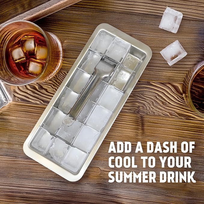 Stainless Steel Ice Cube Tray - Image 5