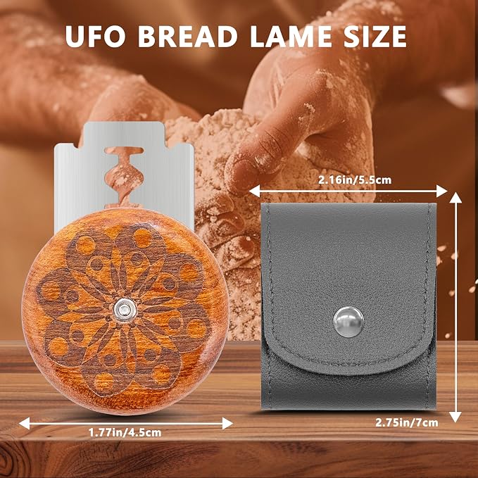 UFO Bread Lame Cutter for Homemade Sourdough, Bread Scorer Tool for Sourdough - Image 2