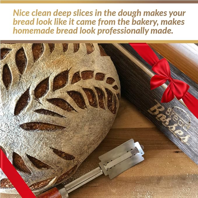 Bread Bosses Bread Bakers Lame Slashing Tool -Dough Making Slasher Tools Baking - Image 4