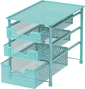 Simple Houseware Stackable 3 Tier Sliding Basket Organizer Drawer by SimpleHouseware