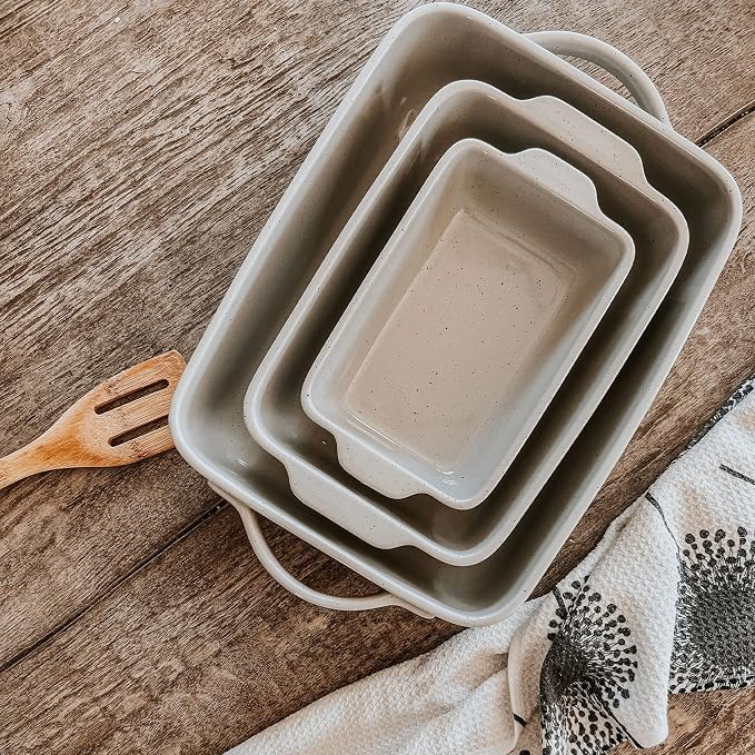 Mora 9x13in Deep Porcelain Baking Dish - Image 7