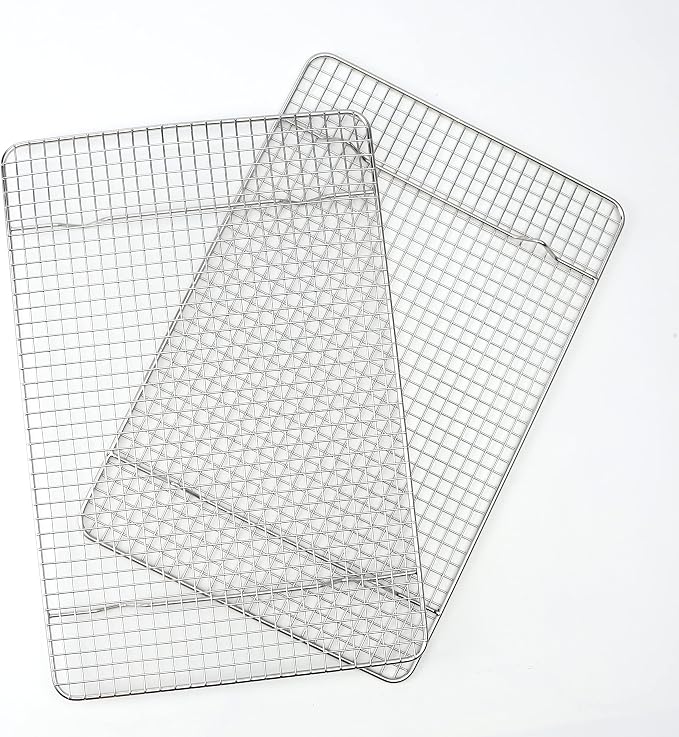 Spring Chef 10" x 15" Stainless Steel Cooling Racks - Image 8