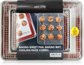 New Star Foodservice 1028751 Commercial-Grade Bun Pan/Baking Sheet, Baking Mat by NewStarFoodservice