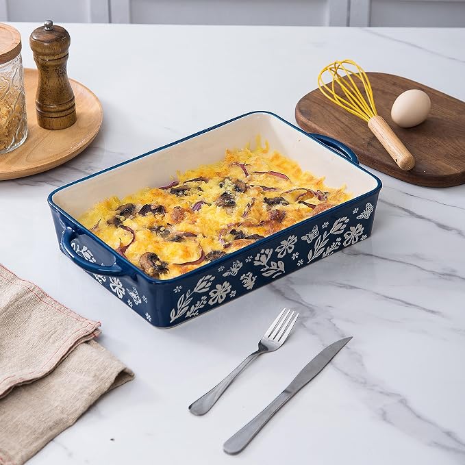 Wisenvoy Casserole Dish 9x13 Baking Pan Casserole Dishes - Image 3
