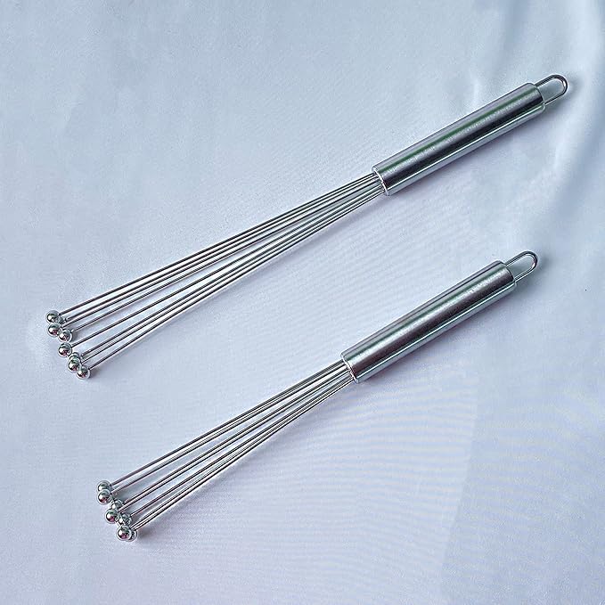 Whisk Set, Stainless Steel Ball Whisk Kitchen Tools Ideal by Unknown