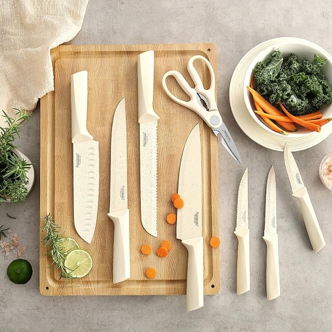 Stainless Steel Knife Set, Knife Block Sets - Image 5