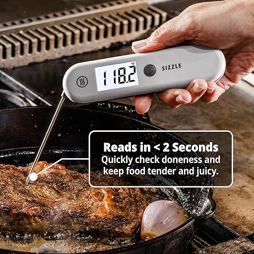 ThermoWorks SIZZLE Digital Meat Thermometer – Instant Read in 2 Seconds - Image 4