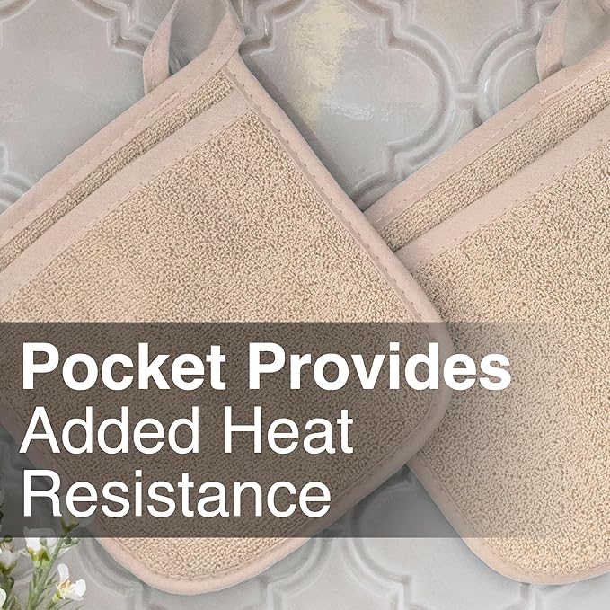 RITZ Terry Pocket Mitt & Hot Pad: Unparalleled Heat Resistant, Durable 100% - Image 6