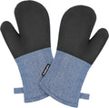 Cuisinart Kitchen Oven Mitts – Heat-Resistant Kitchen Mitts by BestBrands