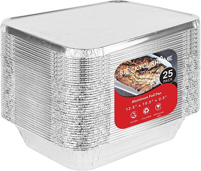 Stock Your Home Disposable Aluminum Pans by StockYourHome