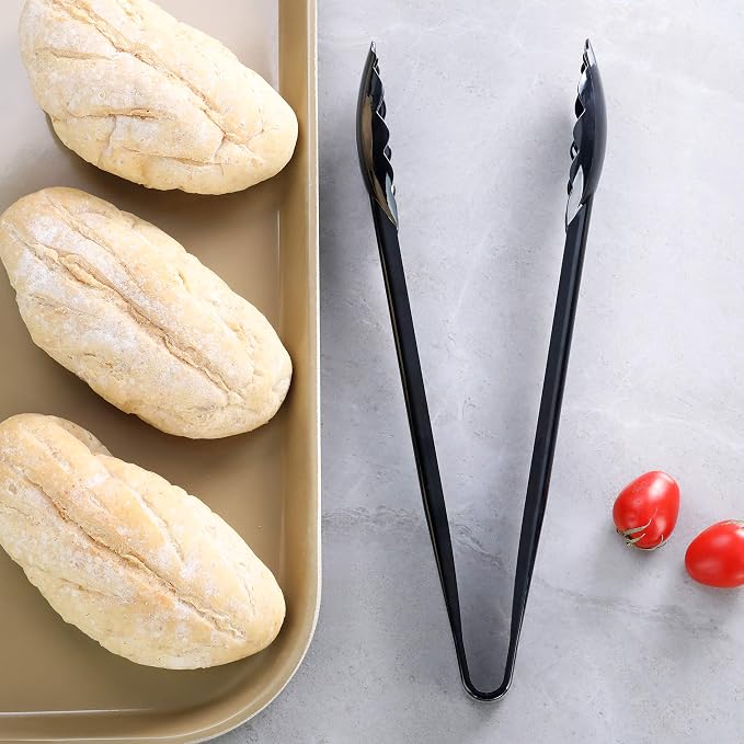 New Star Foodservice 35513 Utility Tong, High Heat Plastic, 12 inch - Image 4