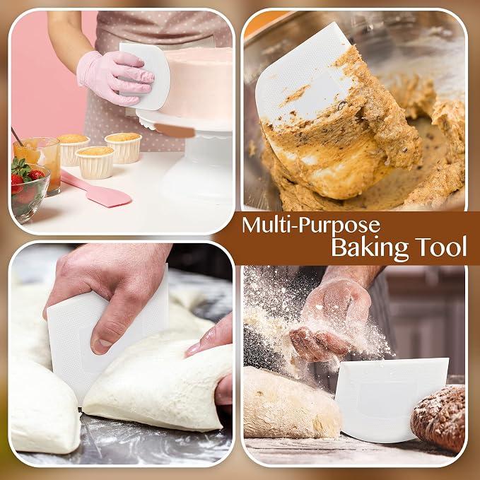 Plastic Bench Scraper for Baking - Image 6