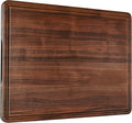 AZRHOM XXL Large Walnut Wood Cutting Board by AzrHom
