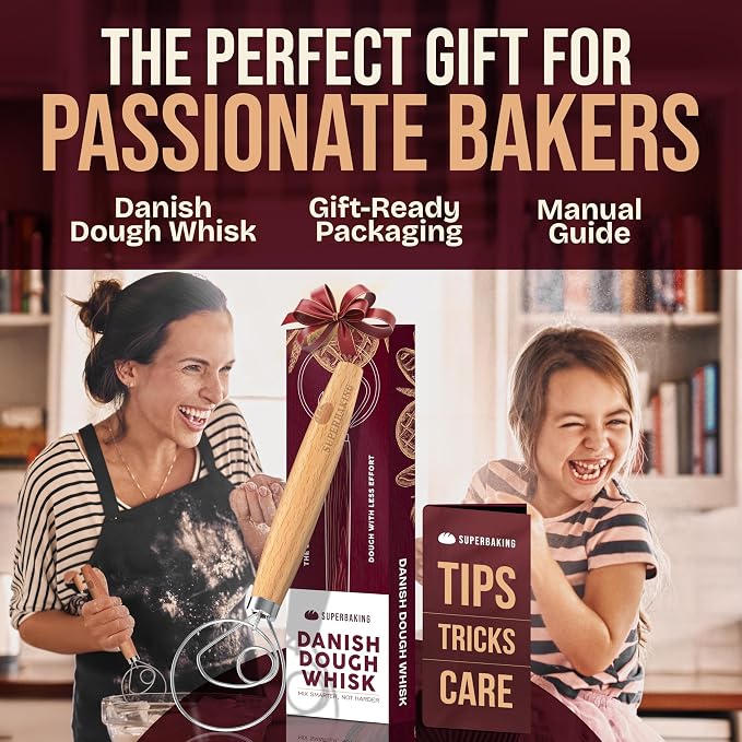 Superbaking Danish Dough Whisk - Image 9