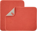 2 Pack Microfiber Dish Drying Mat by VESHE