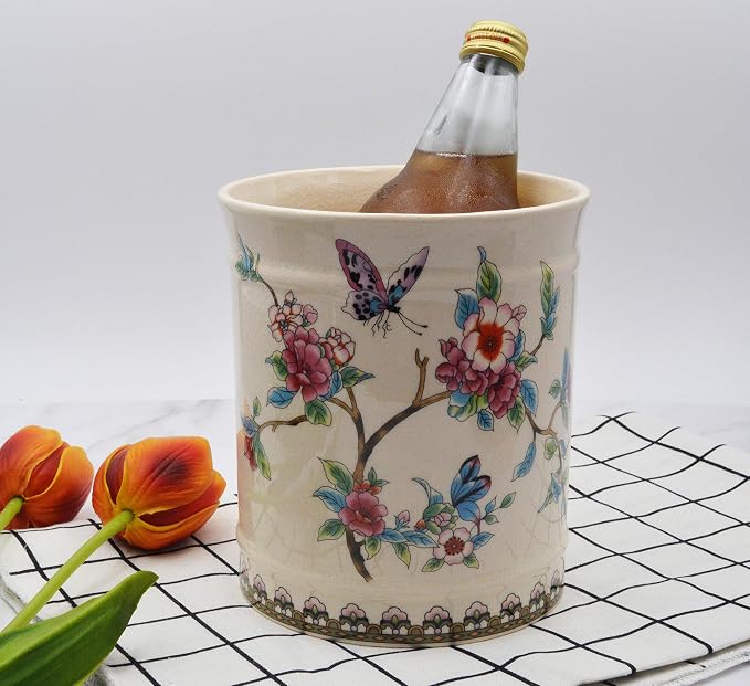 YIMIFLA Utensil Crocks Extra Large Kitchen Utensil Holder - Image 6