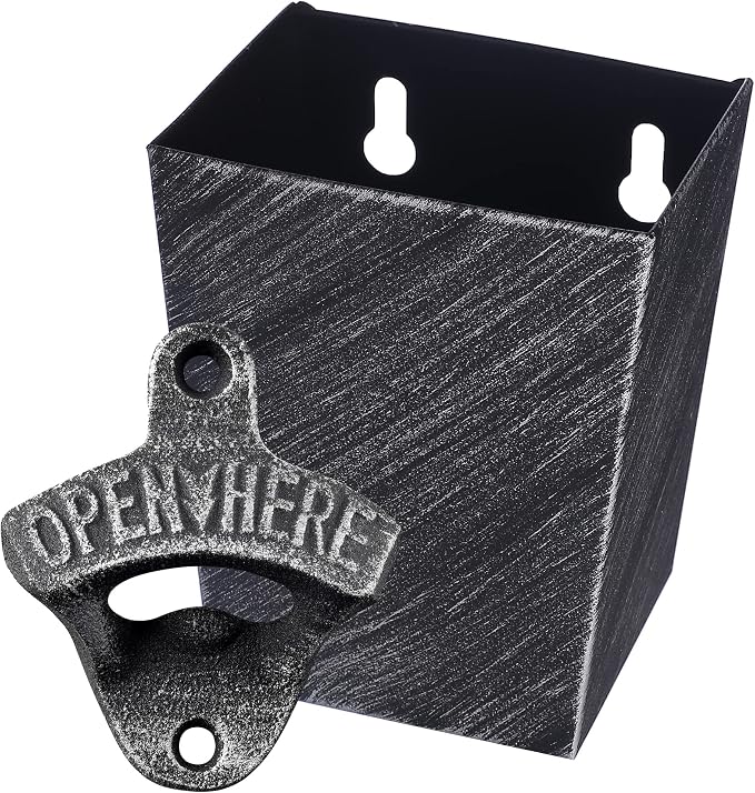 Old Fashioned Cast Iron Beer Cap Opener Wall Mounted Bottle Opener by Wallmountedbottleopener
