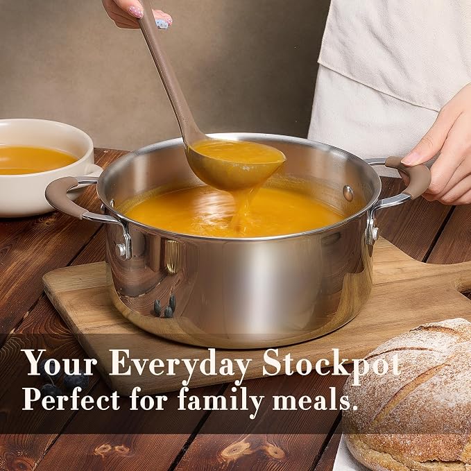 CAROTE 19pcs Stainless Steel Cookware Set - Image 6