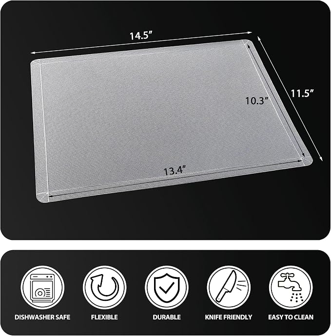 WK Flexible Plastic Cutting Boards Mats - Image 4