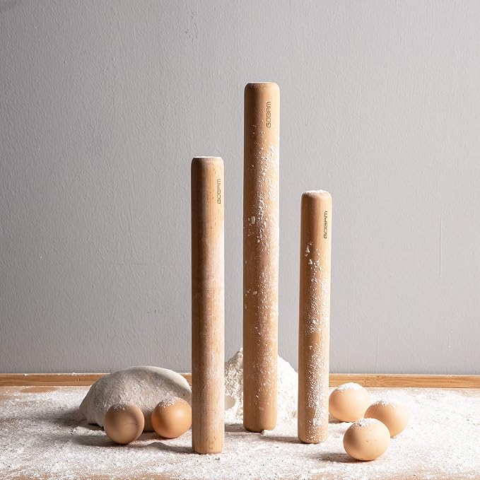 GOBAM Wood Rolling Pin, Extra Large - Image 7