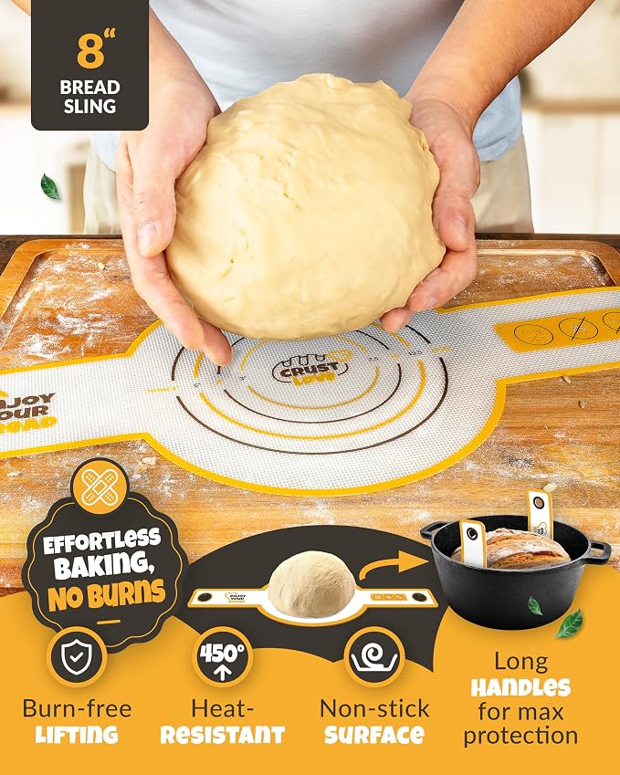 CRUSTLOVE Sourdough Kit inkl. 7 different Bread Making Tools like a 9 inches - Image 5