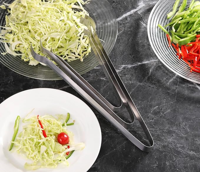 New Star Foodservice 42269 Restaurant-Grade Pom Tong, Stainless Steel, 6.5 inch - Image 9
