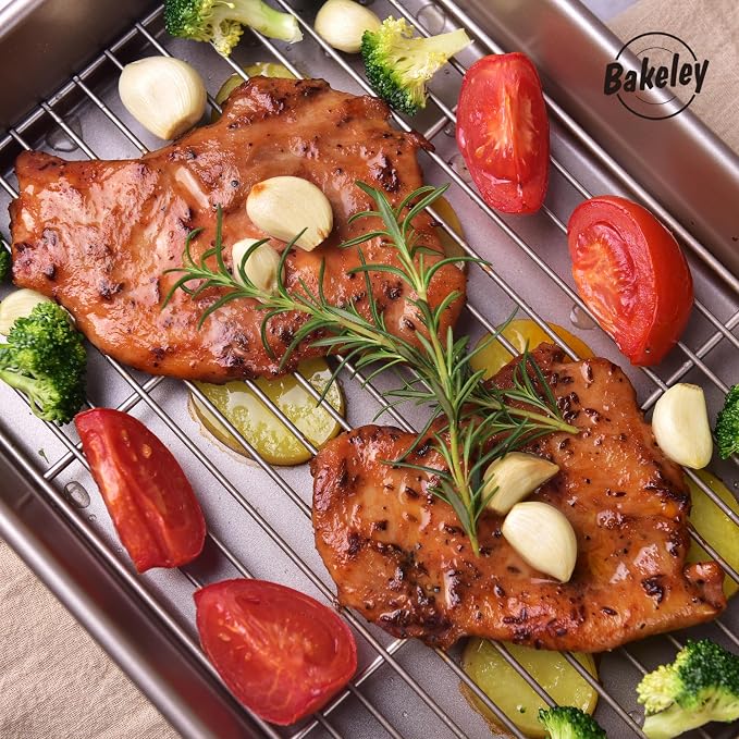 13-Inch Nonstick Roasting Baking Pan - Image 6
