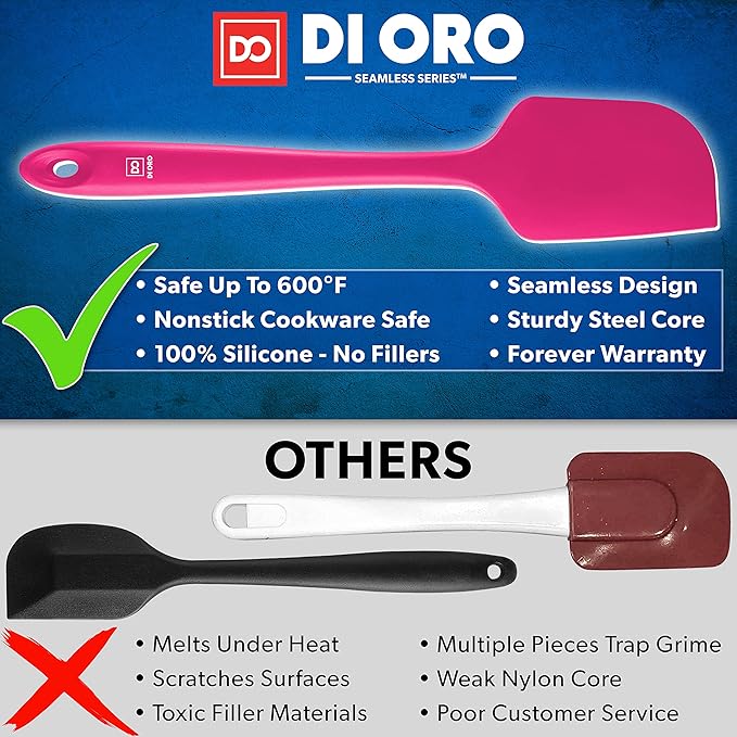 DI ORO Silicone Spatula Set - Image 2