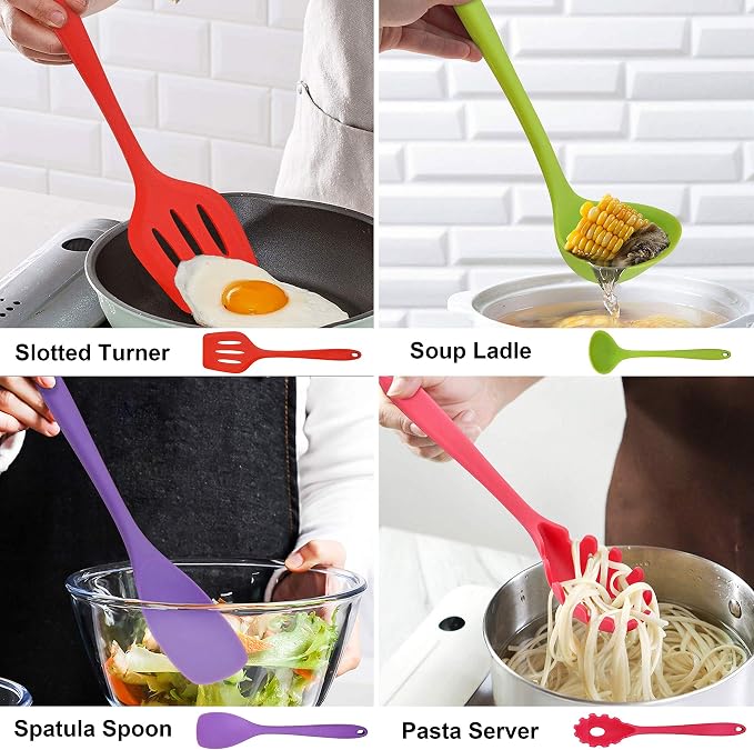 LIANYU 14 Pcs Cooking Utensils Set - Image 4