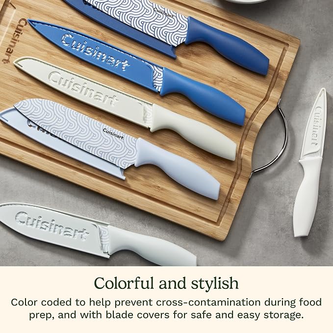 Cuisinart Advantage 12-Piece Kitchen Knife Set, Professional-Quality Nonstick - Image 4