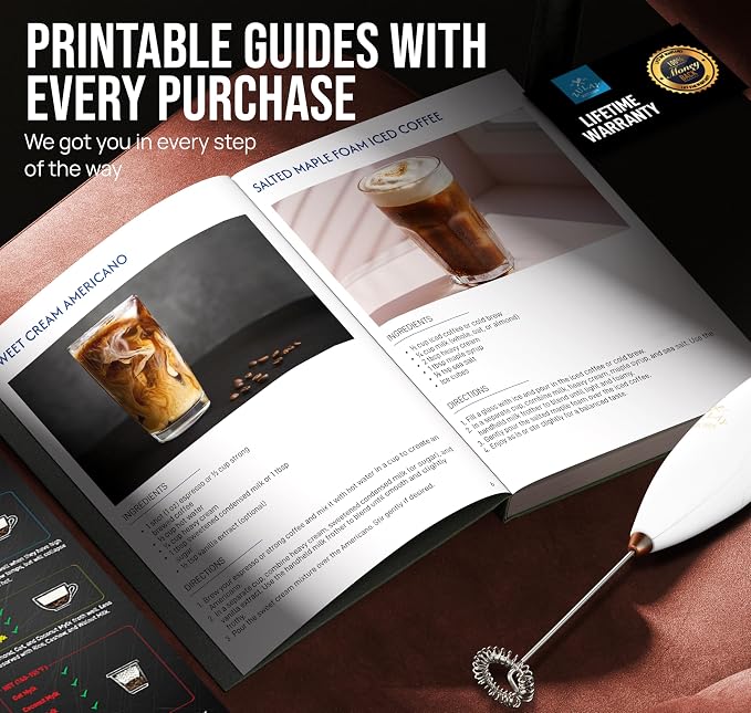 Zulay Kitchen Executive Series Luxury Gift Milk Frother - Image 6