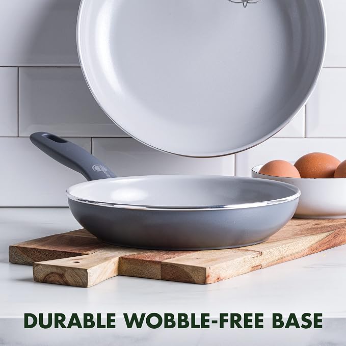 GreenPan Dover Healthy Ceramic Nonstick, Dishwasher Safe, Comfort Grip Handle - Image 6