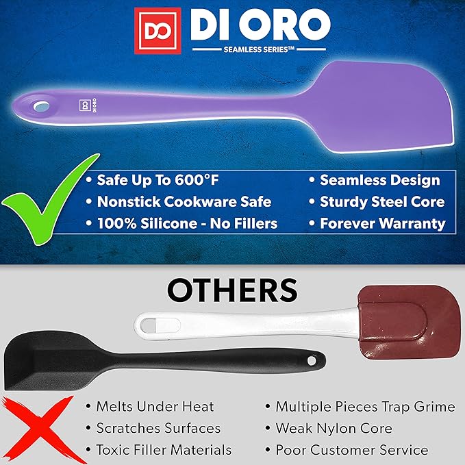 DI ORO Silicone Spatula Set - Image 2