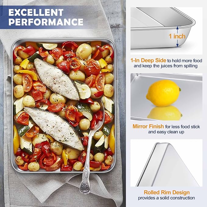 12.5 Inch Baking Sheet Pan - Image 3