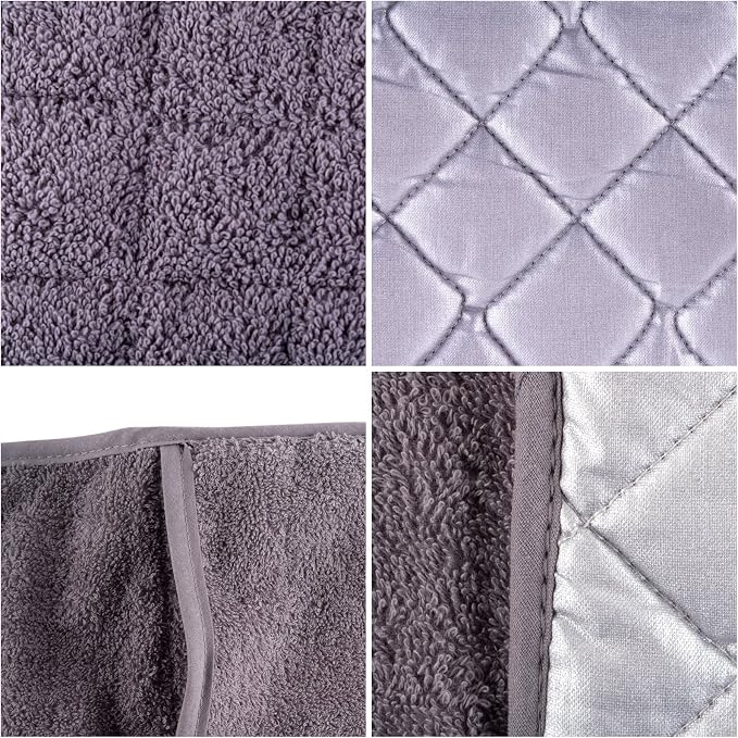DII Basic Terry Collection 100% Cotton Quilted, Double Mitt - Image 3