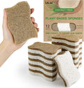 LILAC 12 Pack Natural Cellulose Sponges by LILAC