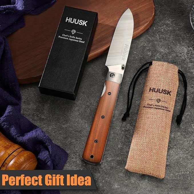 Huusk Folding Chef Pocket Knife - Image 7