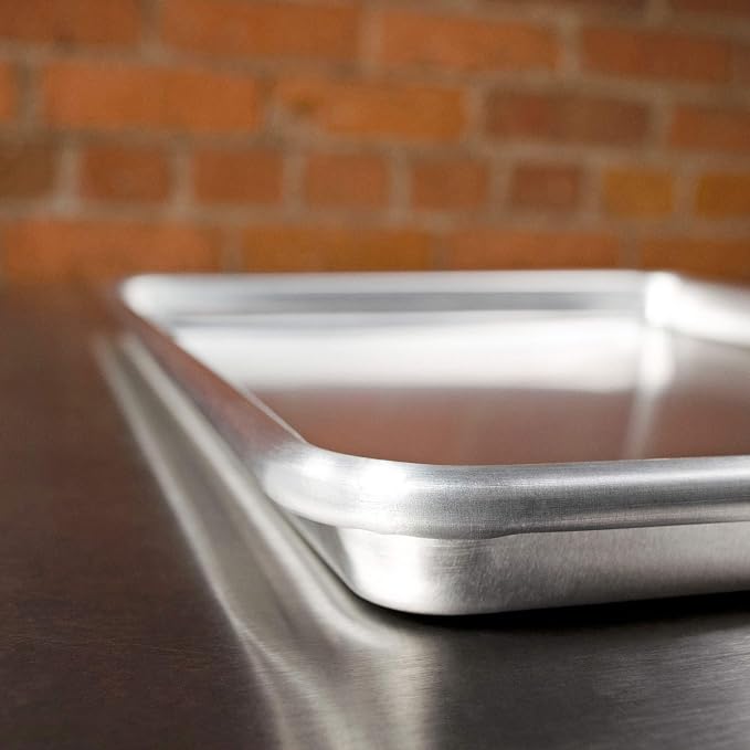 Fat Daddio's Natural Aluminum Quarter Sheet Pan - Image 8