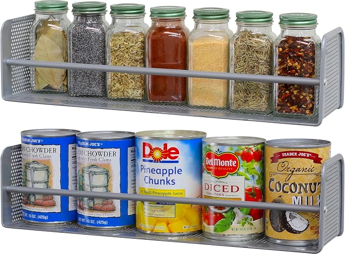 Simple Houseware Wall Mounted Spice Rack by SimpleHouseware