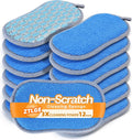 Multi-Purpose Scrub Sponges Kitchen – 12 Pack Dish Sponge, Dual-Sided by Unknown