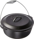Lodge 9 Quart Pre-Seasoned Cast Iron Dutch Oven by Lodge