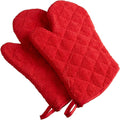 DII Basic Terry Collection 100% Cotton Quilted, Oven Mitt, 2 Piece by DII