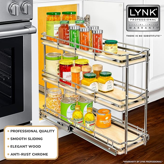 LYNK PROFESSIONAL® Élite™ Pull Out Spice Rack Organizer - Image 2