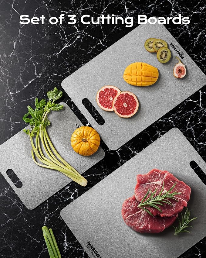 Titanium Cutting Boards for Kitchen, Dishwasher Safe - Image 5