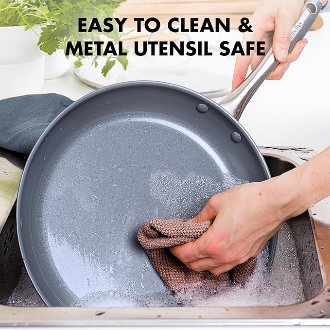 GreenPan Lima 5.2QT Nonstick Stock Pot - Image 7