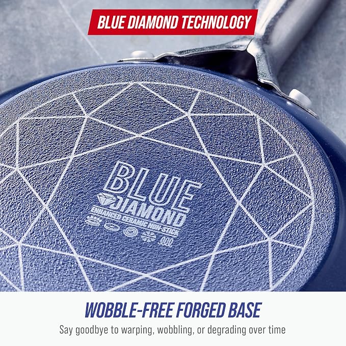 Blue Diamond 5QT Saute Pan - Image 7