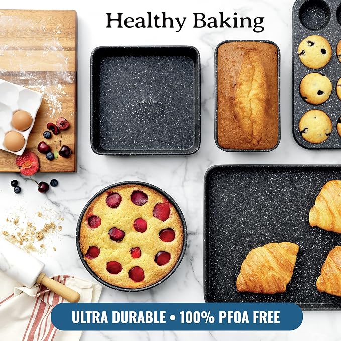 Granitestone 20-Piece Nonstick Pots and Pans Set - Image 5