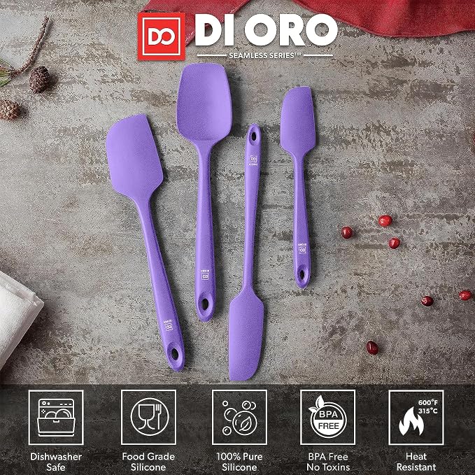 DI ORO Silicone Spatula Set - Image 3
