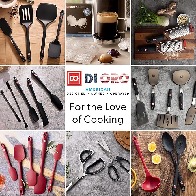 DI ORO Silicone Turner Spatula - Image 8