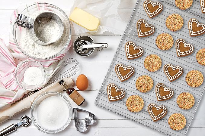 Mrs. Anderson’s Baking Professional Half Sheet Baking and Cooling Rack - Image 4
